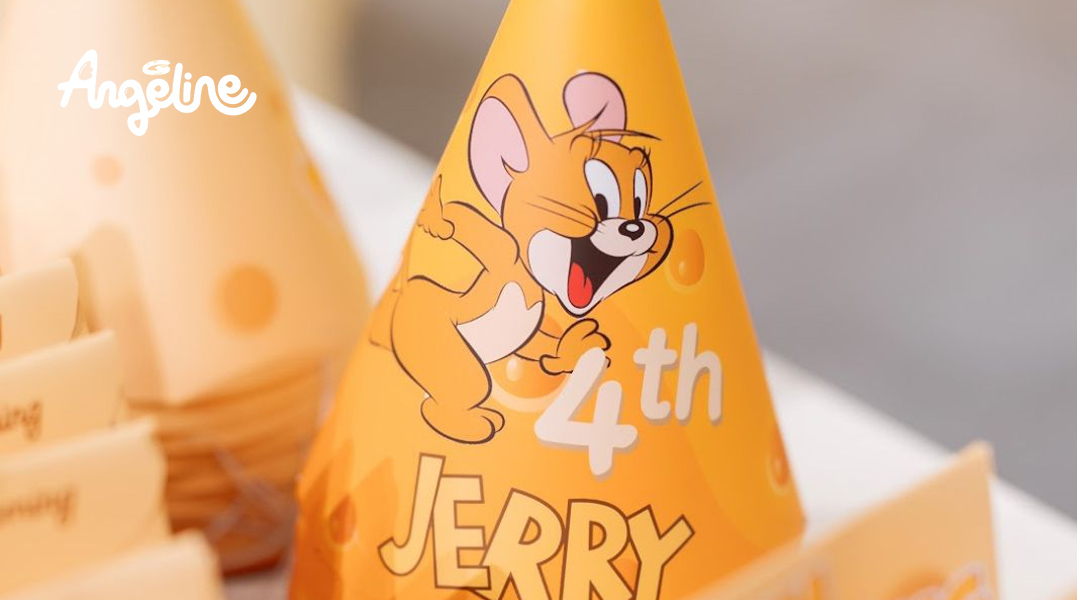 Mũ sinh nhật chủ đề chuột Jerry