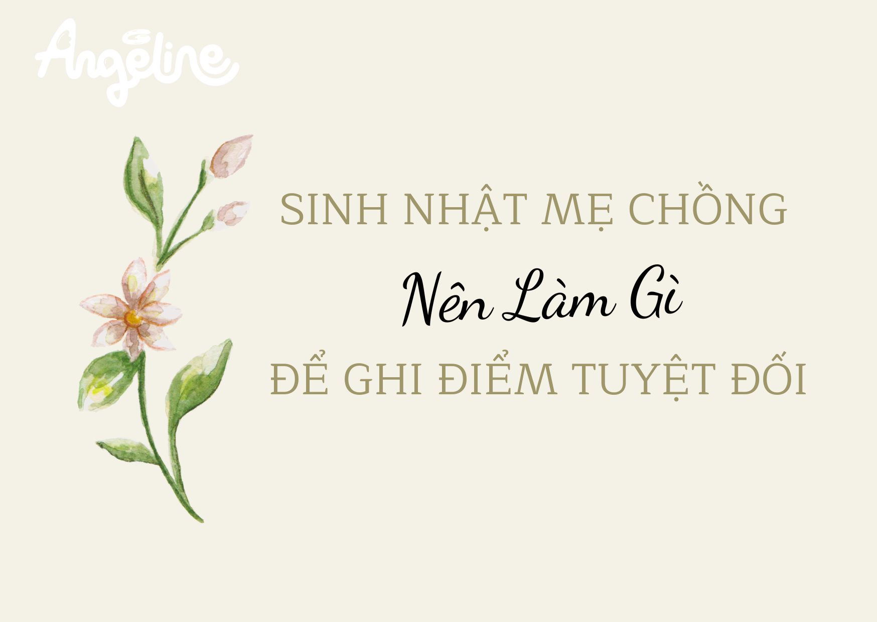 Sinh Nhật Mẹ Chồng Nên Làm Gì Để Ghi Điểm Tuyệt Đối?