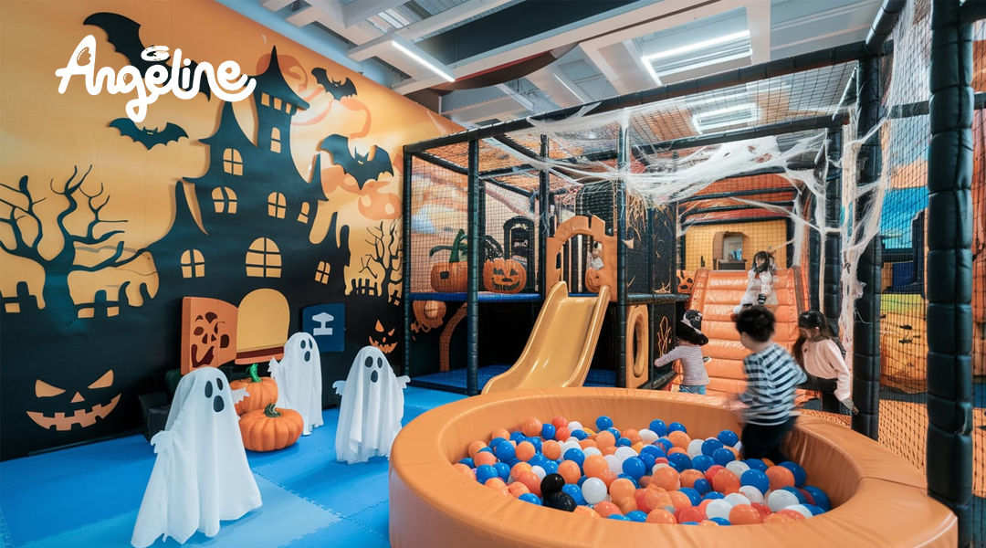 Trang trí Halloween cho khu vui chơi trẻ em