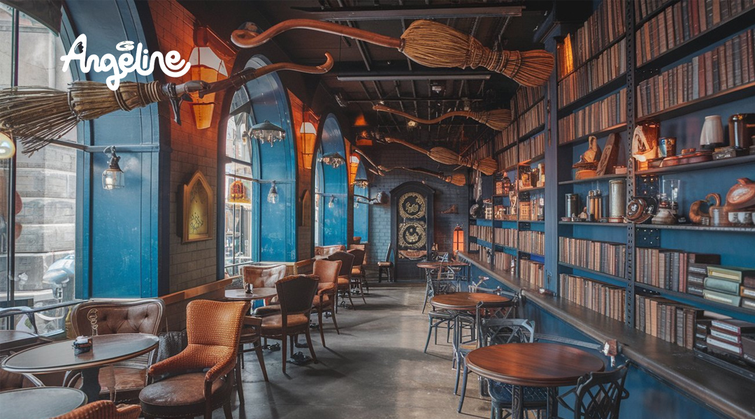 Trang trí Halloween cho quán cà phê