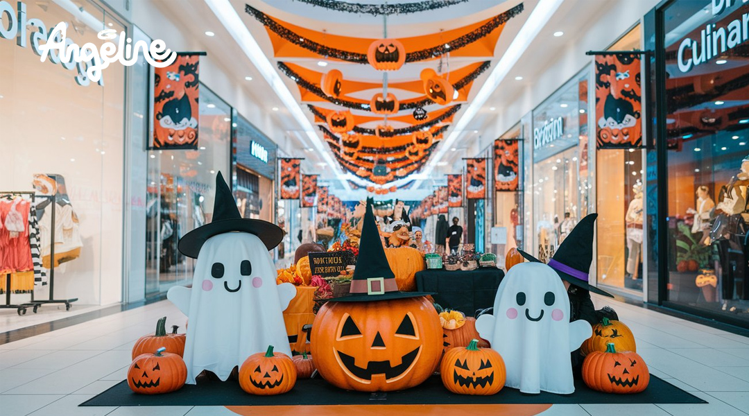 Ý Tưởng Độc Đáo Trang Trí Halloween Cho Trung Tâm Thương Mại