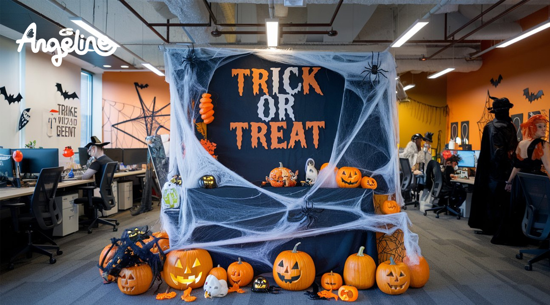 Trang trí Halloween tại văn phòng