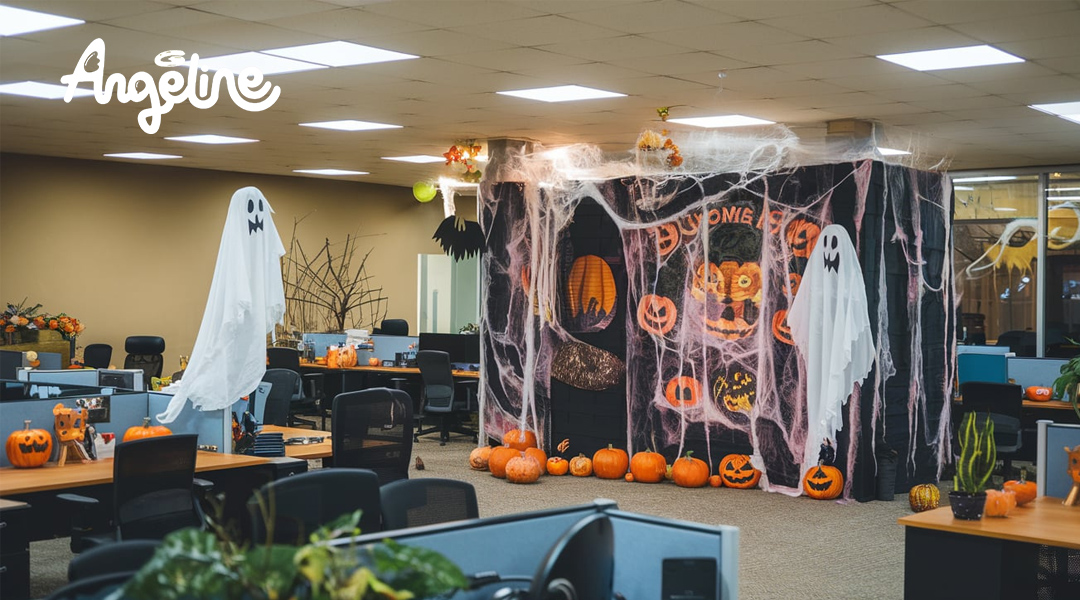 Trang trí halloween cho doanh nghiệp