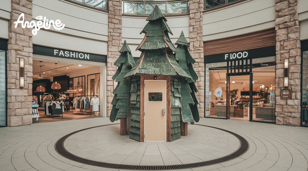 Trang trí noel ở trung tâm thương mại