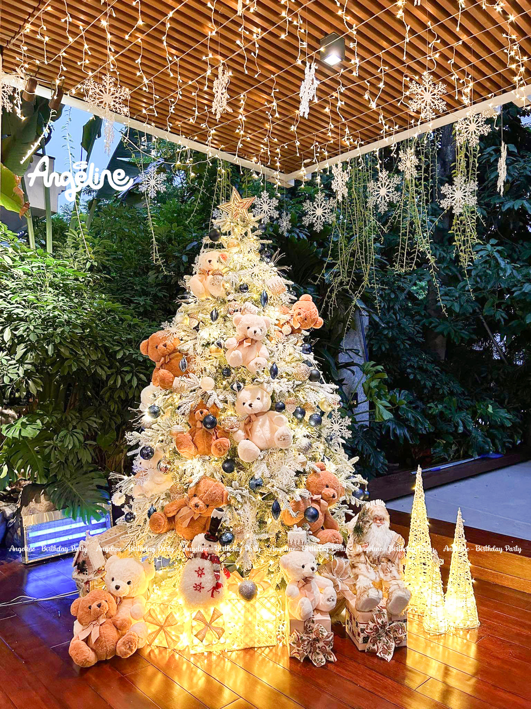 Dịch Vụ Trang Trí Noel Tại Hà Nội Cây thông noel tại gia đình