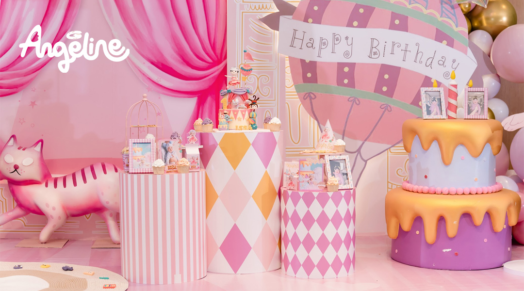 Bàn tiệc đầy màu sắc