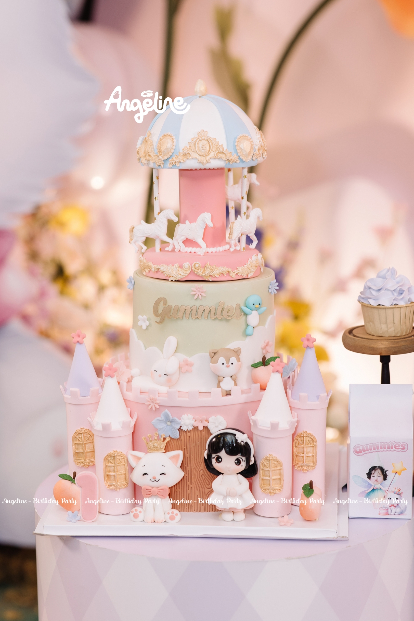 Bánh kem Chủ Đề Fairy Garden