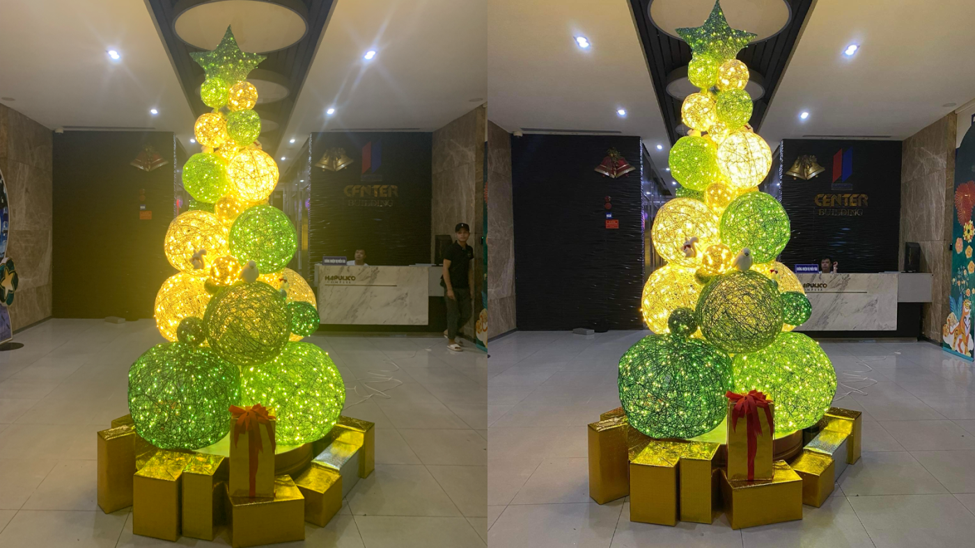 Cây thông Noel ở Hapulico