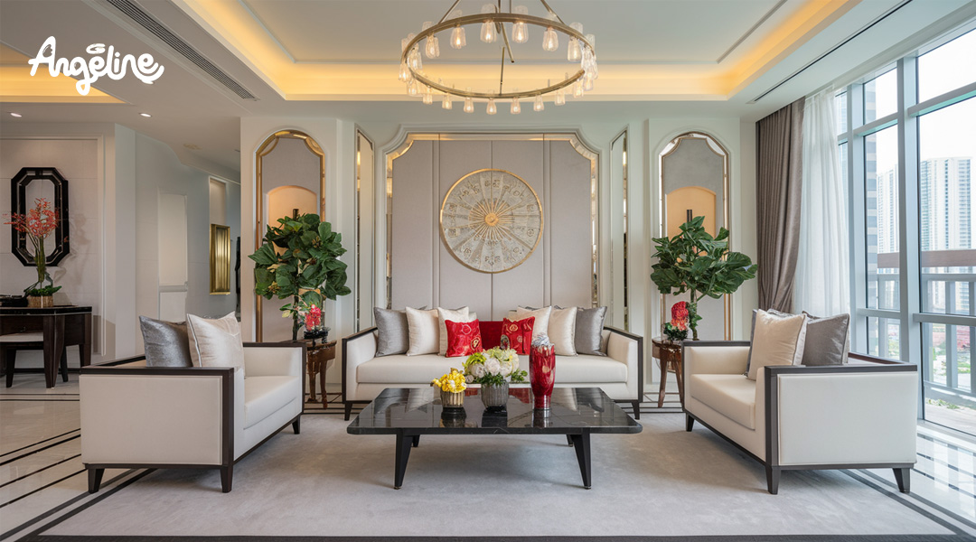 Phong cách trang trí Tết hiện đại tối giản