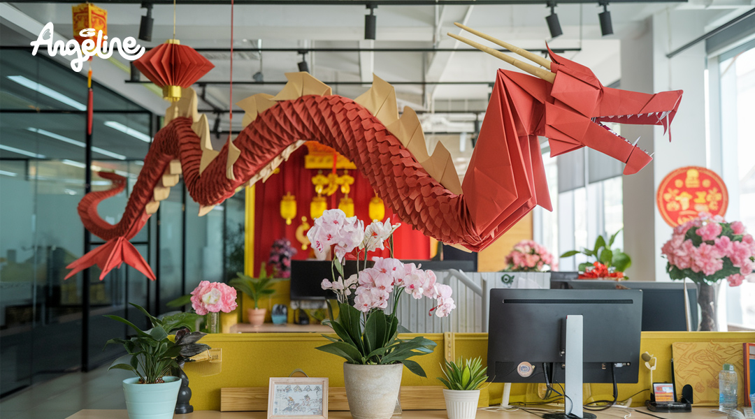 15 Cách Trang Trí Phòng Làm Việc Ngày Tết Độc Đáo Và May Mắn