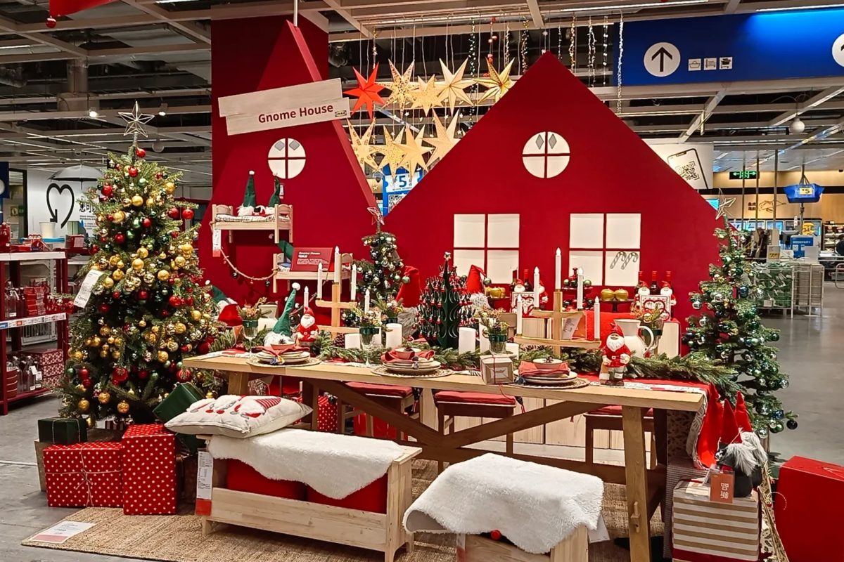 Trang trí Noel cho trung tâm thương mại