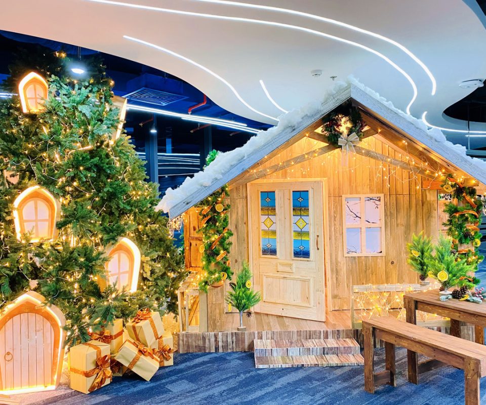 Trang trí Noel ở FPT