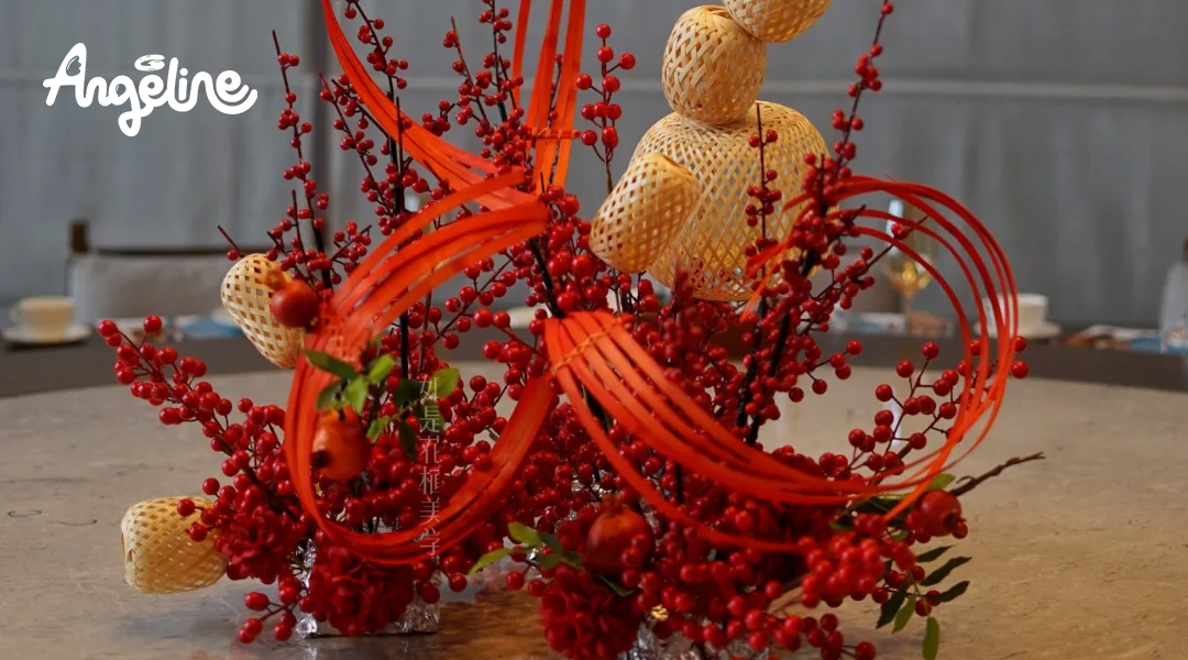 Trang trí Tết bằng chất liệu bảo vệ môi trường