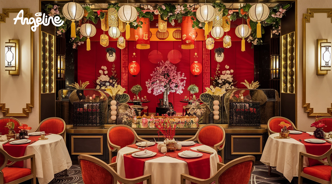 Trang trí Tết nhà hàng