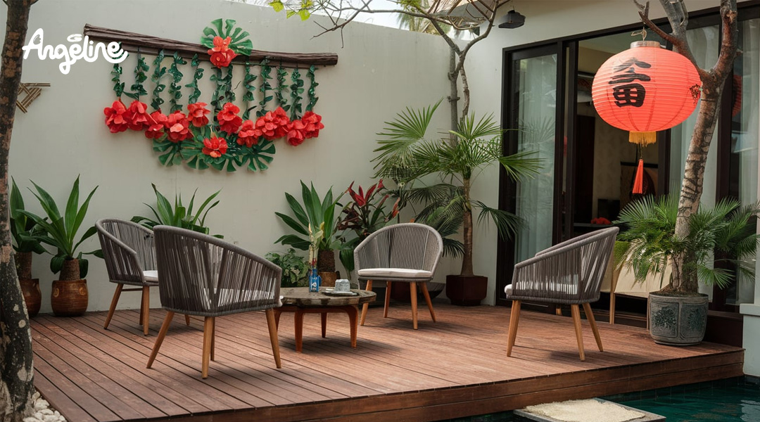 Trang trí Tết phong cách truyền thống