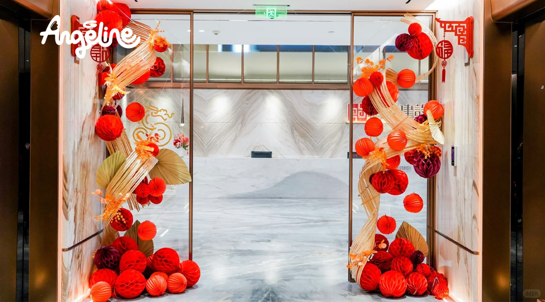 Trang trí Tết cho không gian văn phòng