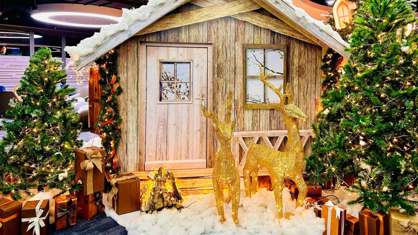 Trang trí giáng sinh FPT