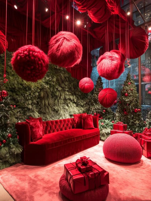 Trang trí giáng sinh cho nhà hàng