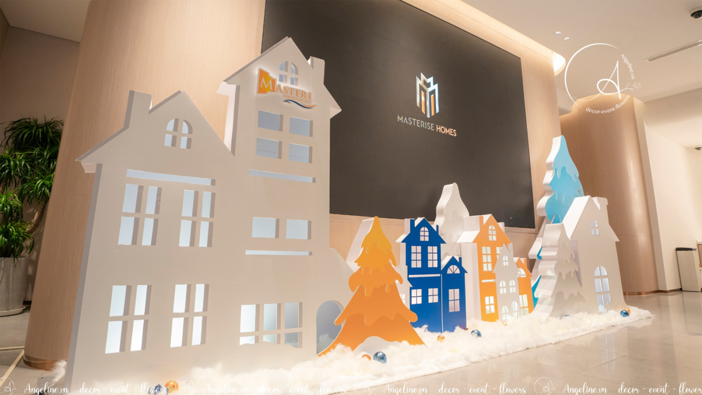 Trang trí giáng sinh ở Masterise