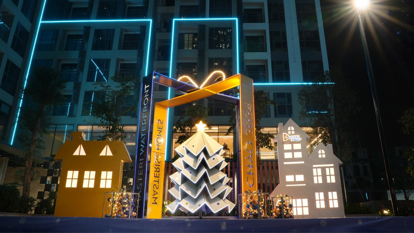 Trang trí noel ở Masterise