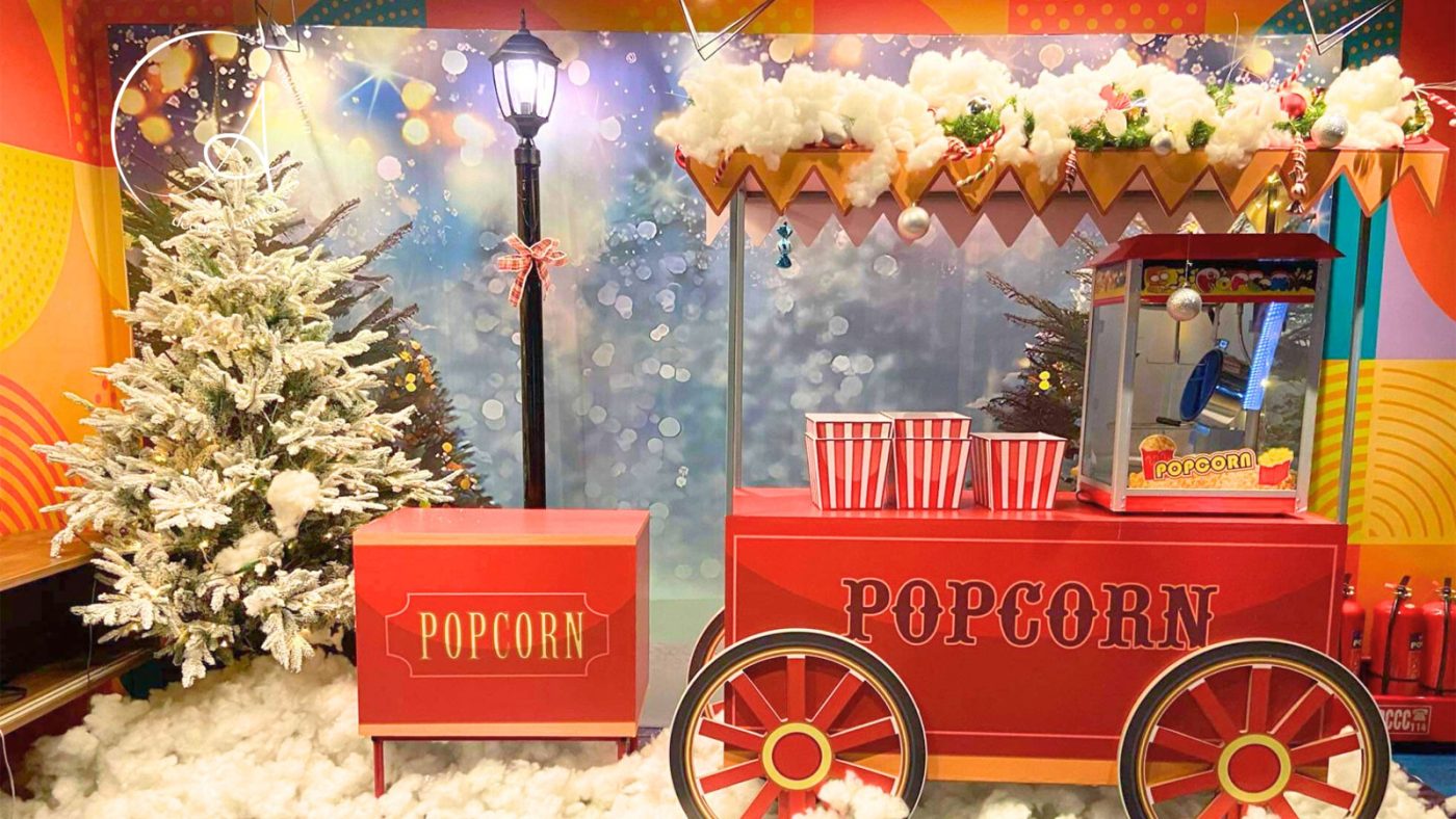 Trang trí noel ở Upgen Bách Khoa