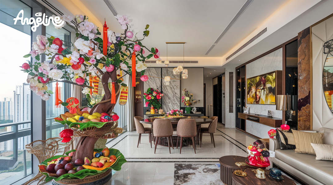 Trang trí tết cho gia đình