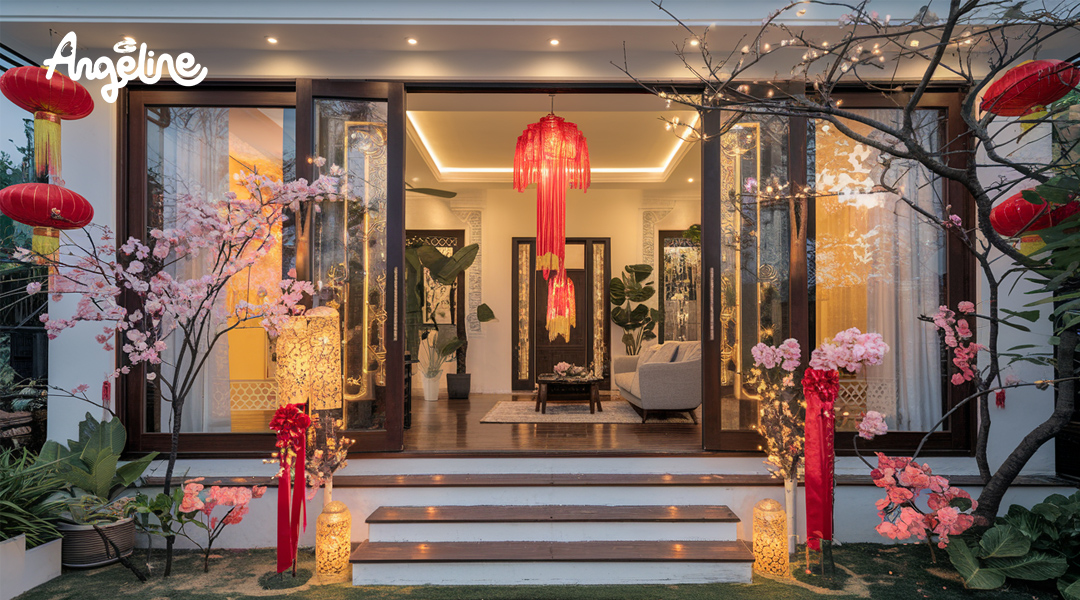 Trang trí tết cho ngôi nhà