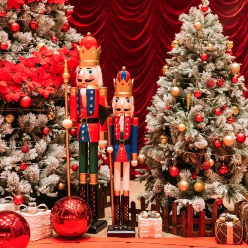 ảnh trang trí noel khách snaj