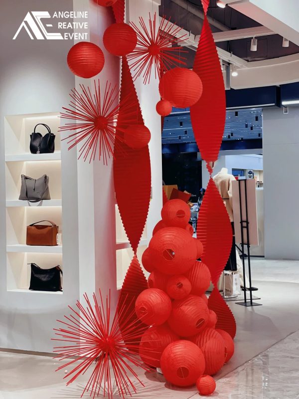 Trang trí Tết cho cửa hàng 7