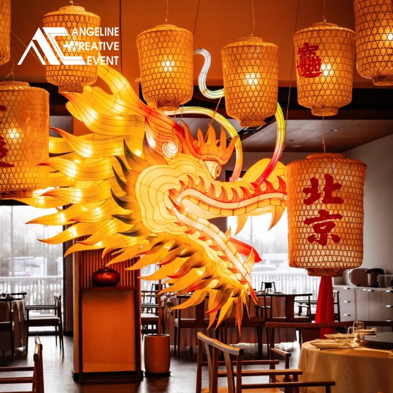 Trang trí Tết cho nhà hàng 4