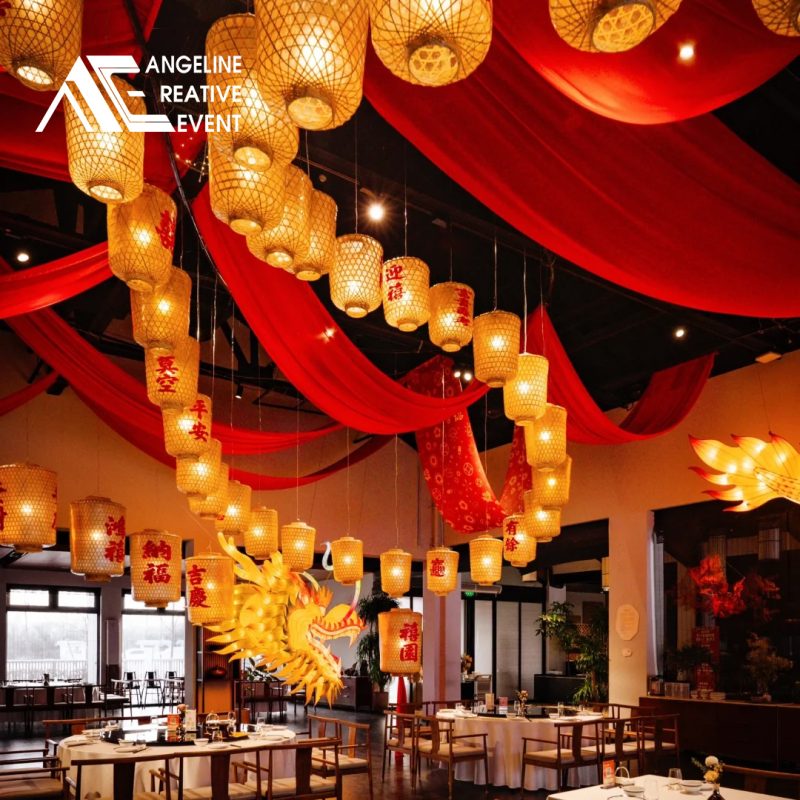 Trang trí Tết cho nhà hàng