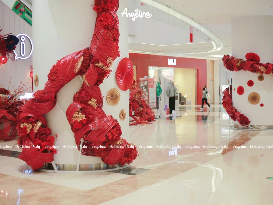 Trang trí Tết cho trung tâm thương mại 4