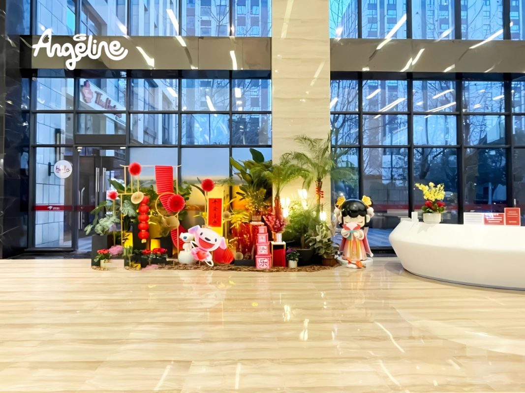 Trang trí tết cho công ty