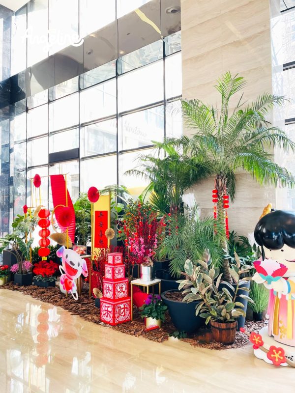 Trang trí tết cho công ty