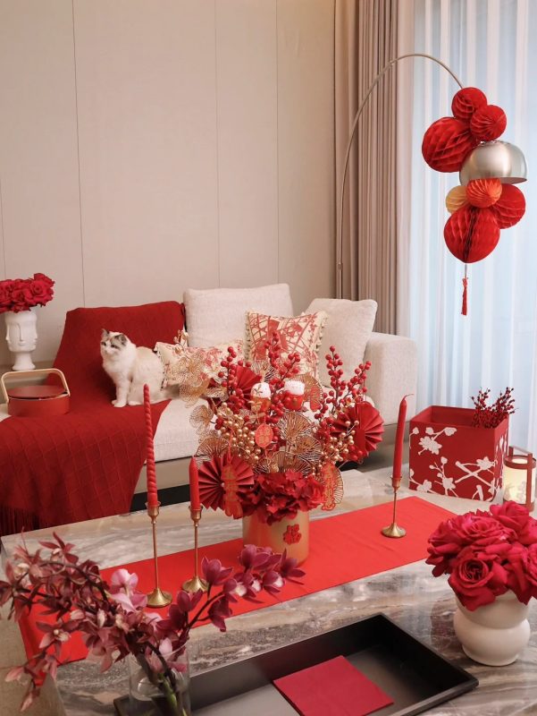 Trang trí tết cho gia đình