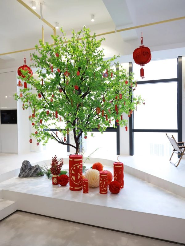 Trang trí tết cho văn phòng