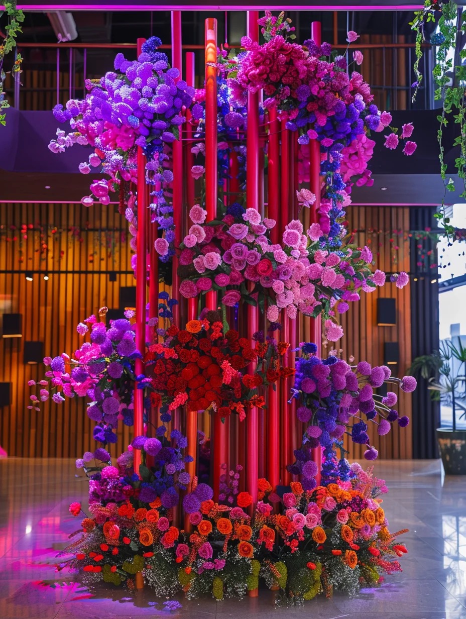 Backdrop ngày Quốc Tế Phụ Nữ có kết cấu phức tạp