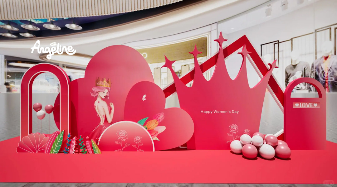 Trang trí ngày quốc tế phụ nữ tại công ty