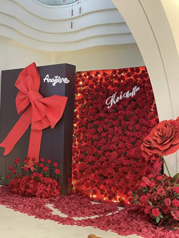 Trang trí ngày quốc tế phụ nữ tại quán cà phê