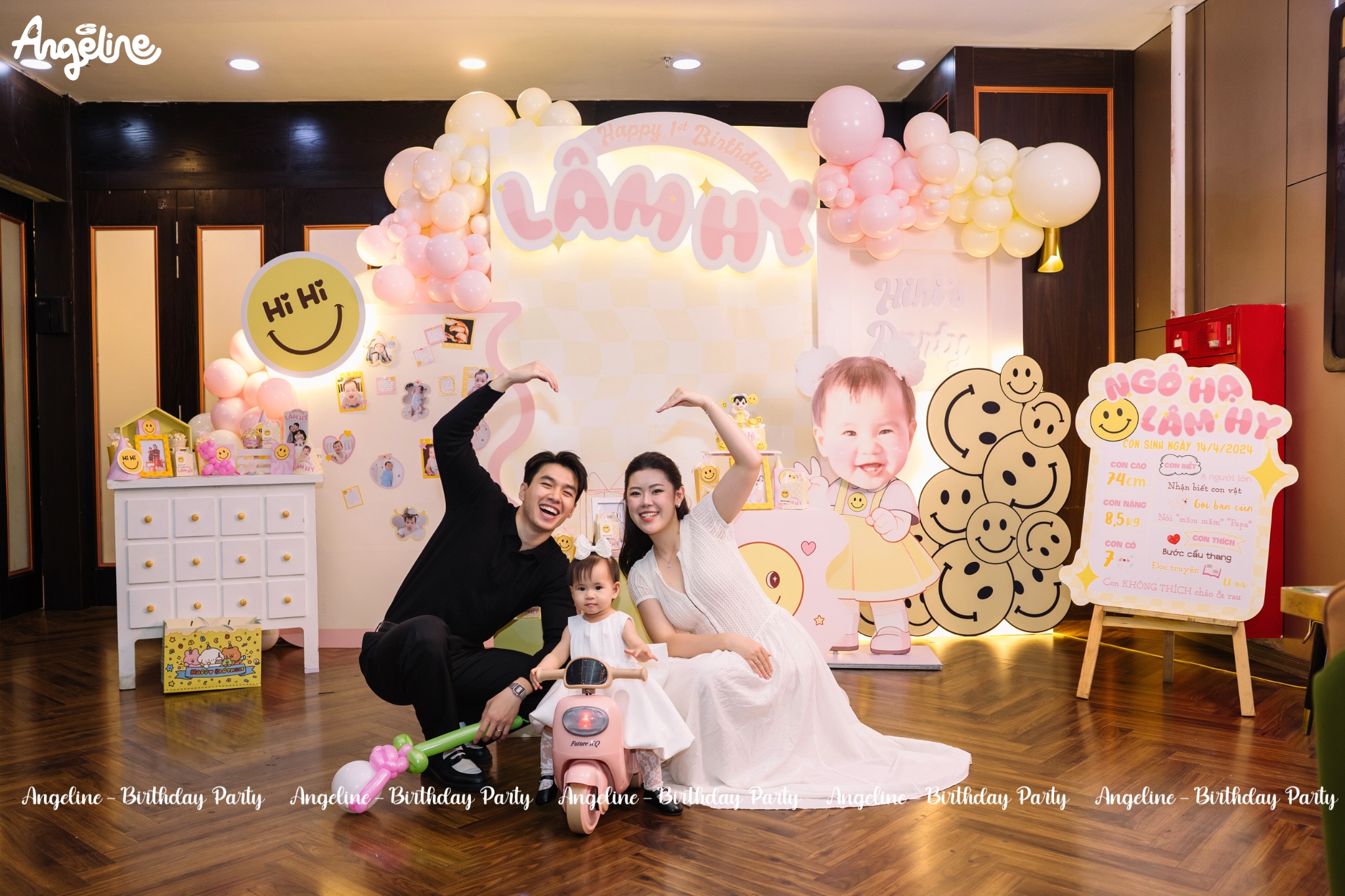 Hihi Tròn 1 Tuổi – Chặng Đường Yêu Thương Mới Của Gia Đình TikToker "Đông Có Anh" Sinh nhật bé Hihi