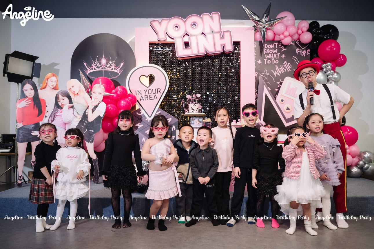 Sinh Nhật Yoon Linh 5 Tuổi – Mini Concert Đậm Chất K-Pop Style Bữa tiệc sinh nhật Yoon Linh 5 tuổi