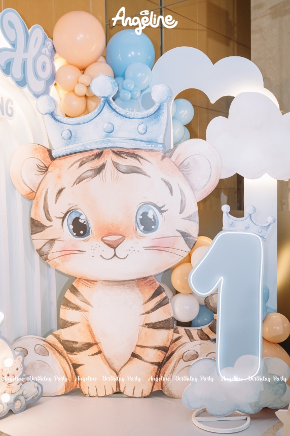 Đức Hổ 1 Tuổi – Sinh Nhật Chủ Đề Hoàng Tử Hổ Hình ảnh hoàng tử hổ