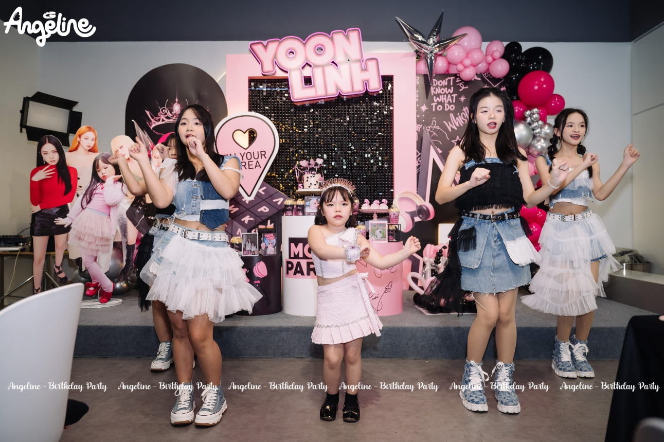 Sinh Nhật Yoon Linh 5 Tuổi – Mini Concert Đậm Chất K-Pop Style Tiết mục nhảy