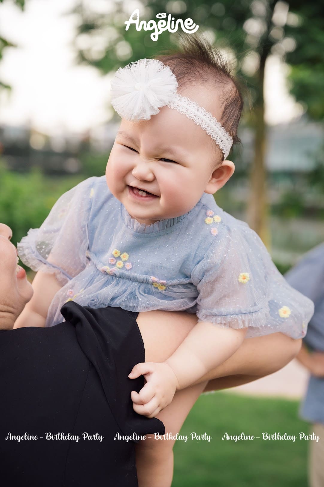 Bé Lily 1 Tuổi – Trang Trí Sinh Nhật Ngoài Trời Đáng Yêu Tựa Khu Vườn Cổ Tích bé Lily tròn 1 tuổi