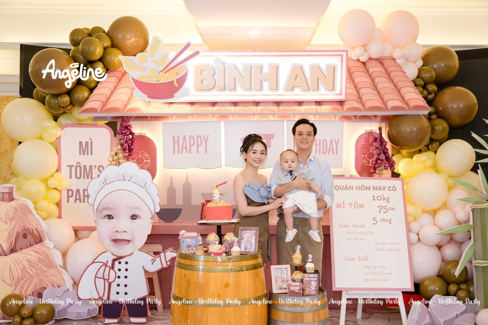 Tiệm Mì Bình An - Một Bữa Tiệc Sinh Nhật Đậm Chất Gia Đình Chúc mừng sinh nhật bé Bình An