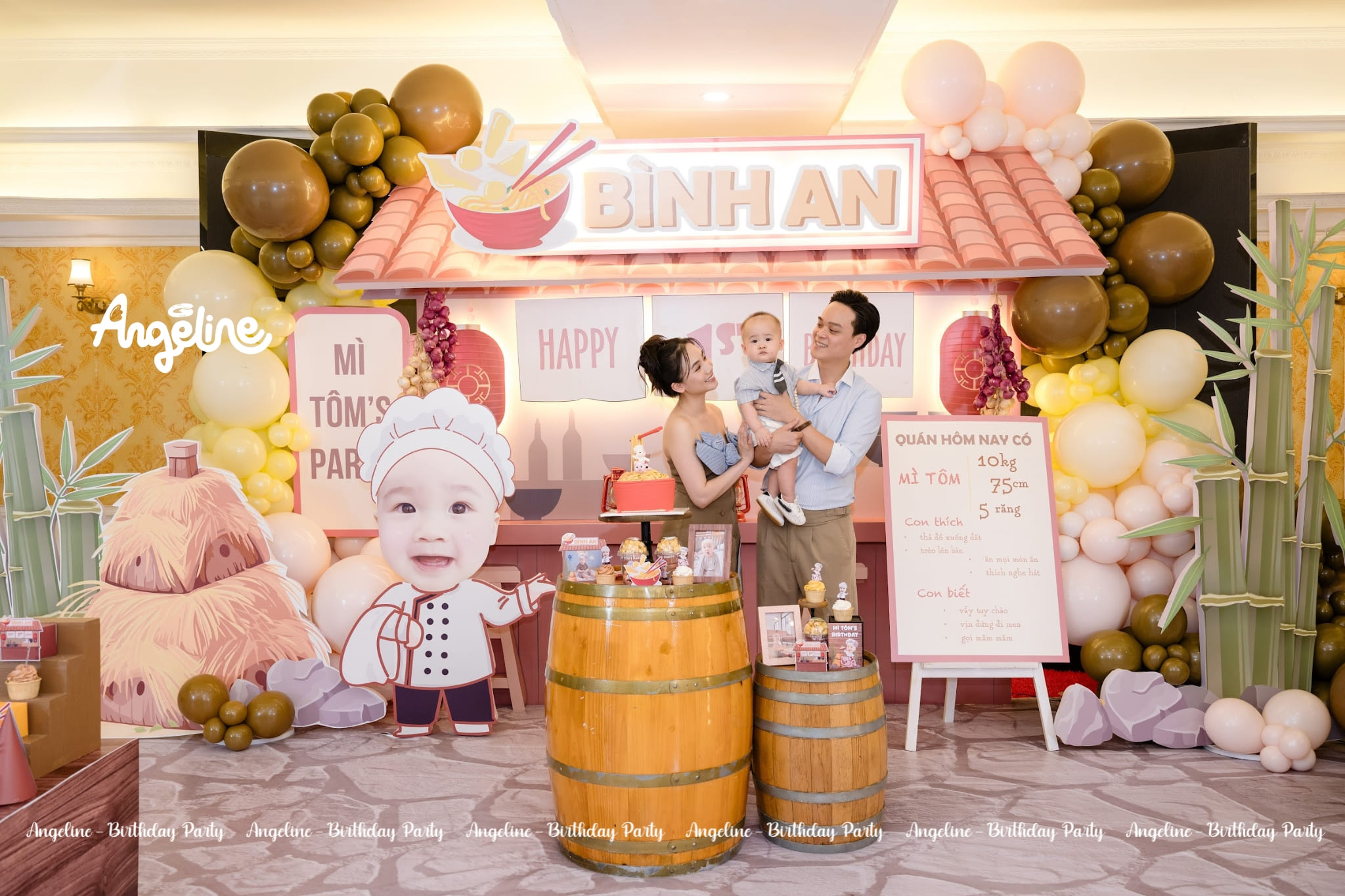 Tiệm Mì Bình An - Một Bữa Tiệc Sinh Nhật Đậm Chất Gia Đình Gia đình bé Bình An