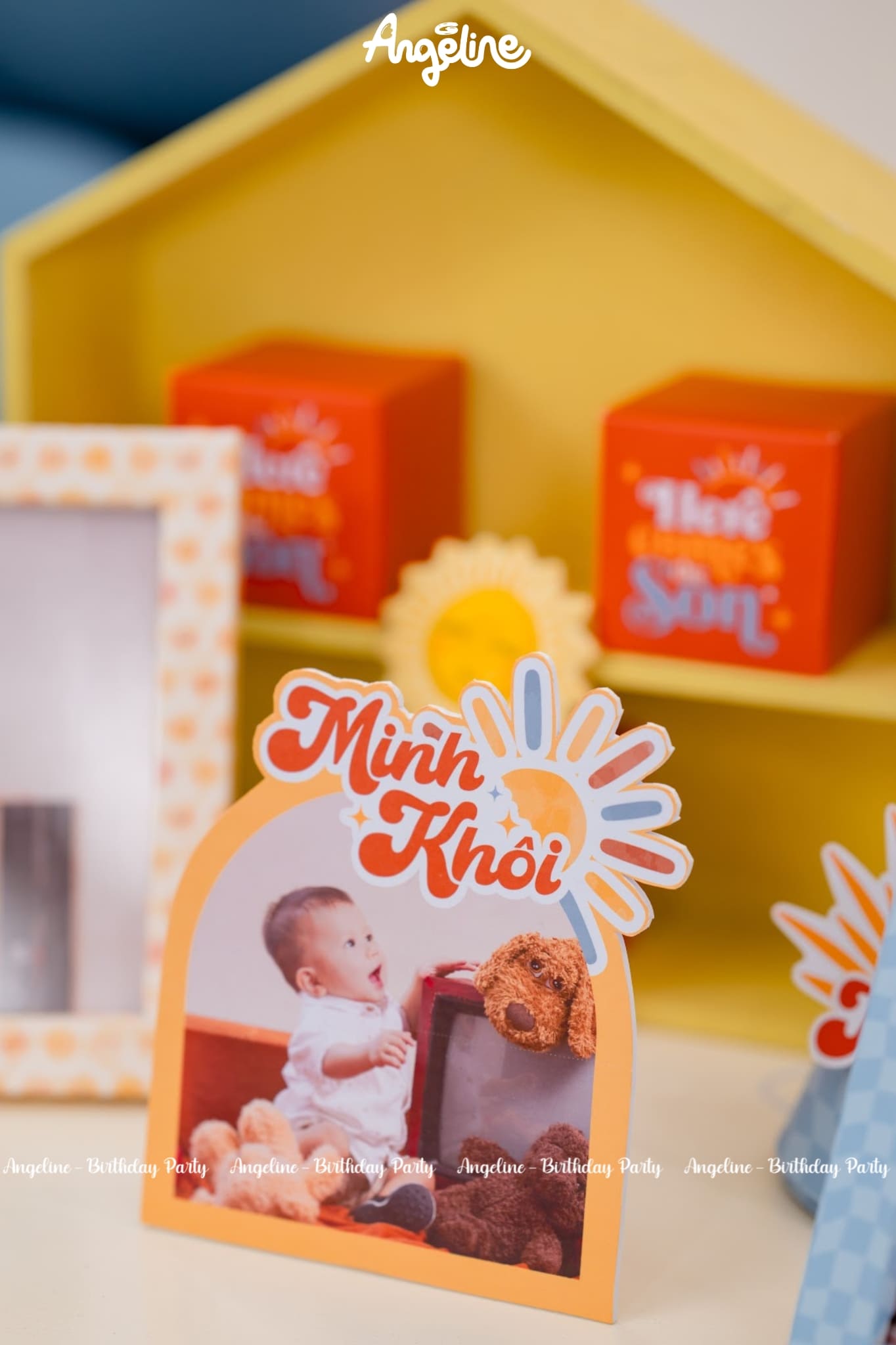 Trang trí sinh nhật bé trai