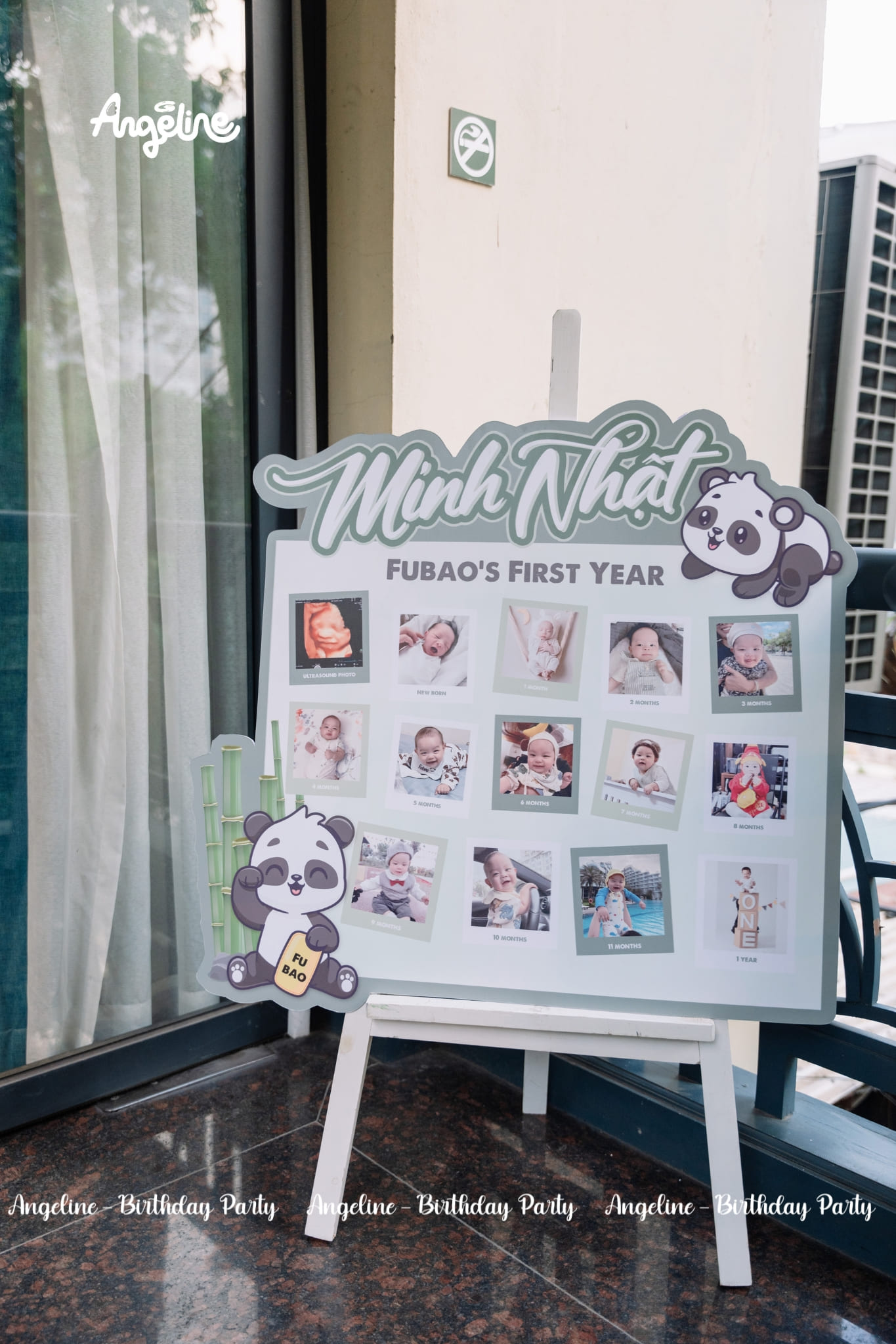 Fubao’s Party – Tiệc Sinh Nhật 1 Tuổi Đáng Yêu Của Chàng Gấu Trúc Nhỏ Minh Nhật Câu chuyện một năm đầu đời của bé qua từng tấm ảnh