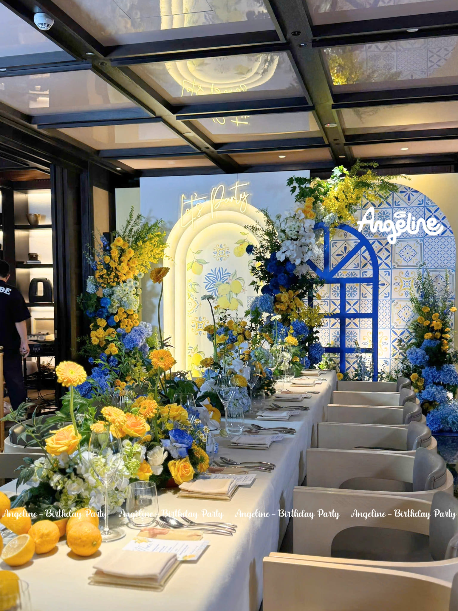 Mediterranean Summer – Concept Tiệc Sinh Nhật Mang Hương Vị Địa Trung Hải Tại Capella Hanoi Mùa hè bước vào bữa tiệc sinh nhật