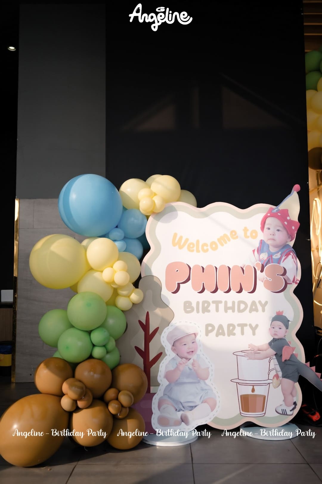 Tiệc Sinh Nhật Con Trai Hà Đức Chinh – Quán Cà Phê "Phin’s Coffee" Ngập Tràn Yêu Thương Welcome to Phin's birthday party